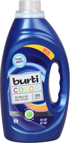 Жидкое средство для стирки Burti Color для цветного белья, 122575, 1,45 л