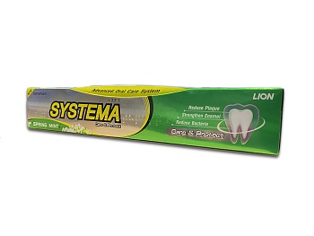Lion Зубна паста Systema Мята и Цветы 160 г