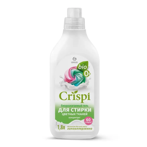 Grass Гель для стирки цветного белья ЭКО "CRISPI" флакон 1800 мл
