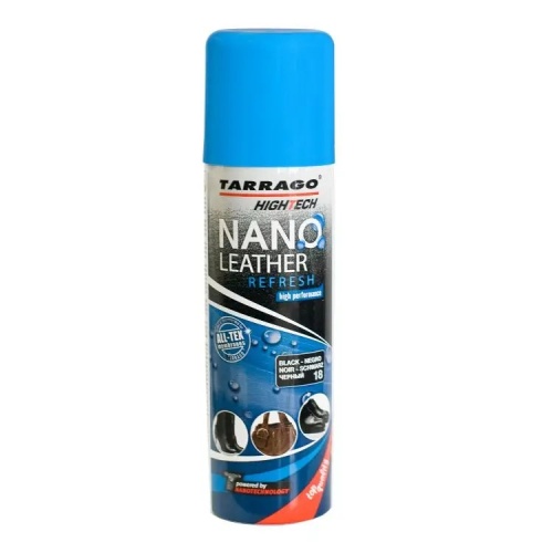 Tarrago Аэрозоль-краситель для гладкой кожи NANO Leather Refresh, (цвет черный) 200 мл