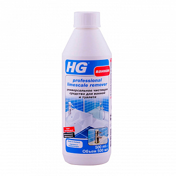 HG Универсальное чистящее средство для ванной и туалета 500 мл