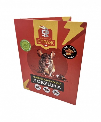 Бдительный СТРАЖ универсальная клеевая ловушка (книжка)