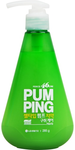 LG Perioe Pumping Зубная паста освежающая Breath Care, 285 г