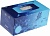"Kami Shodji" "ELLEMOI" "Kinu-bi" Бумажные двухслойные салфетки с шелком 200шт (1 пачка) голубые