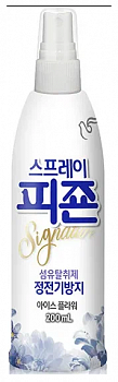 PIGEON Кондиционер для белья "Rich Perfume Spray" (парфюмированный СПРЕЙ с ароматом «Ледяной цветок») 200 мл