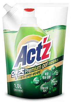 Pigeon Концентрированный гель "Act’z Premium Gel" для стирки белья для машин с вертикальной и горизонтальной загрузкой (аромат эвкалипта) 1 л