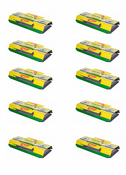 НАБОР Ловушка клеевая Argus, домик от тараканов и муравьев, 10 упаковок