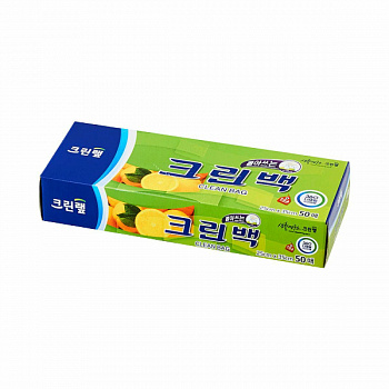 Clean Wrap Плотные полиэтиленовые пакеты на молнии 30см*35см, 15 шт
