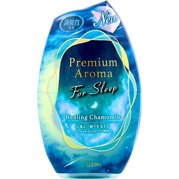 ST Жидкий освежитель воздуха для спальной комнаты «Умиротворяющая ромашка» "SHOSHU RIKI" (тёплый загадочный аромат) 400 мл