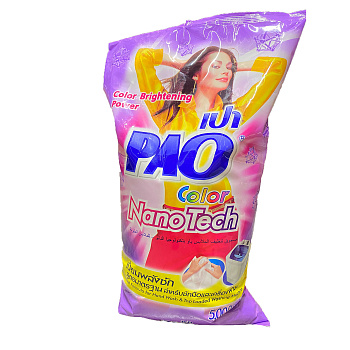 Lion Стиральный порошок PAO Color Nano Tech Formula для всех типов стиральных машин, для цветного белья, 5 кг