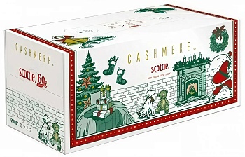 Nippon paper Cалфетки Crecia "Scottie Cashmere" бумажные кашемировые (двухслойные / 220 шт.)