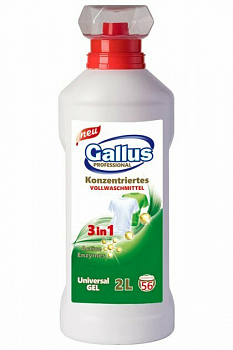 Gallus Гель для стирки белья 3 в 1 универсальный Universal 2 л