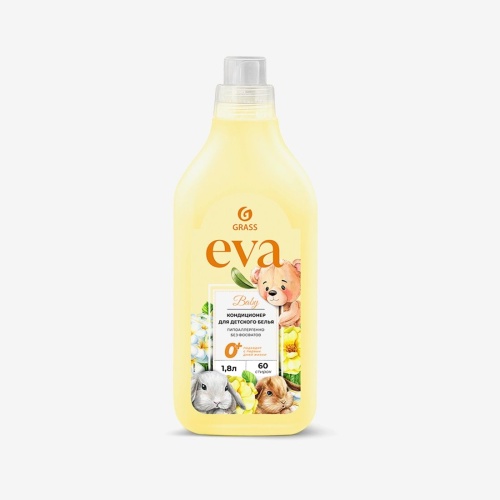 Grass Кондиционер для детского белья "EVA" Baby флакон 1800 мл