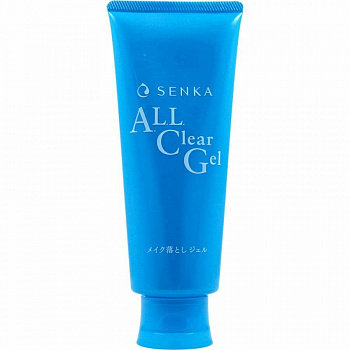 SHISEIDO "SENKA" "All Clear" Гель для умывания и снятия макияжа 150 г