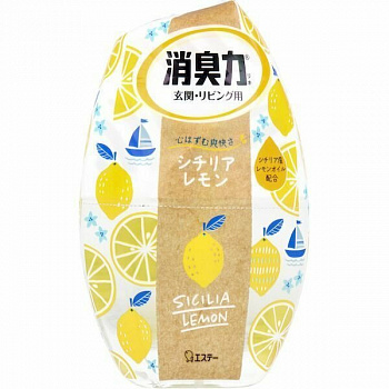 ST Жидкий освежитель воздуха для комнаты SHOSHU RIKI с ароматом сицилийского лимона 400 мл