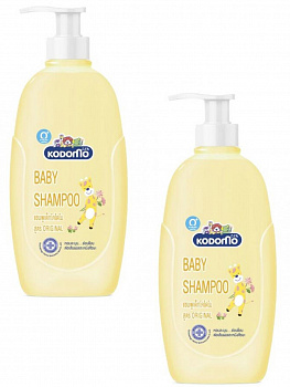 Набор LION "Кодомо" Шампунь детский 200мл Original (с увлажн.кремом) 2шт