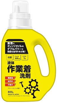 Mitsuei Гель для стирки рабочей одежды (с ферментами) 800 г