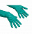 Vileda Professional Перчатки универсальные XL зеленые резиновые
