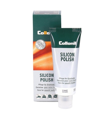 Collonil Silicon Polish крем для обуви, одежды, мебели (751 черный) 75 мл