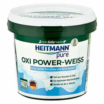 Heitmann Oxi Power-Weiss пятновыводитель для белых тканей 500 г