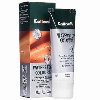 Collonil Waterstop tube, крем снего/водоотталкивающее (Цвет: черный) 75 мл