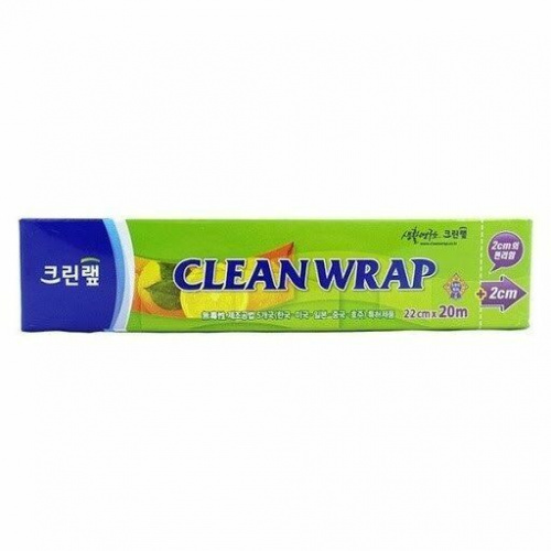 Clean Wrap ПЛОТНАЯ пищевая пленка (с отрывным краем-зубцами) 22см*20м 1шт