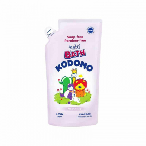 LION "Кодомо" Пена для ванн детская Увлажняющая 650 мл