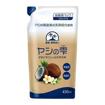 Kaneyo Средство для мытья посуды (с кокосовым маслом) мягкая упаковка 430 мл