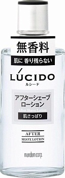 Mandom Мужской увлажняющий лосьон "Lucido After Shave" после бритья без запаха, красителей и консервантов 125 мл