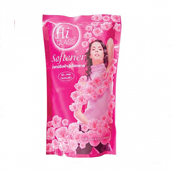 Lion Hi Class Softener Hana Pinke Кондиционер для белья, мягкая упаковка, 500 мл