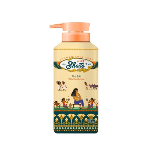 Mukunghwa Гель для душа с ароматом белого мускуса  White Musk Perfume Shower Body Soap 500 мл