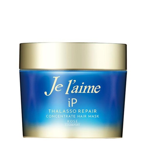 KOSE Концентрированная маска "Je l'aime iP Thalasso Repair" для всех типов повреждения волос «Максимальное увлажнение» 200 г