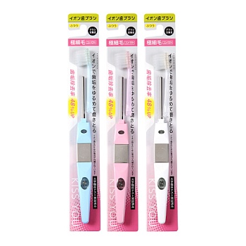 Hukuba Dental Ионная зубная щетка СУПЕР-КОМПАКТНАЯ (Средней жесткости) ручка + 1 головка
