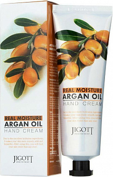 JIGOTT Увлажняющий крем для рук с аргановым маслом Real Moisture Argan Oil Hand Cream