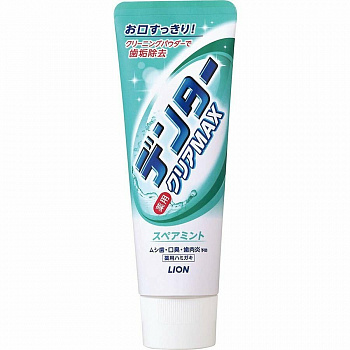 Lion Dental Clear MAX Зубная паста для защиты от кариеса (аромат мяты), 140 г