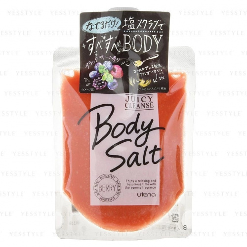 Utena Солевой скраб для тела "Ягодный микс" UTENA "Berry", 300 г