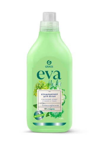 Grass Кондиционер для белья "EVA" Herbs флакон 1800 мл