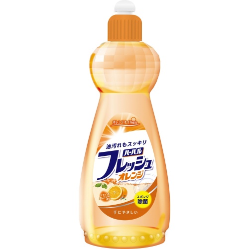 Mitsuei Средство для мытья посуды, овощей и фруктов с ароматом апельсина 600 мл