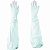 ST Винил. перчатки Family удлинённые, тонкие, уплотненные на кончиках пальцев, M бело-роз. 1 пара